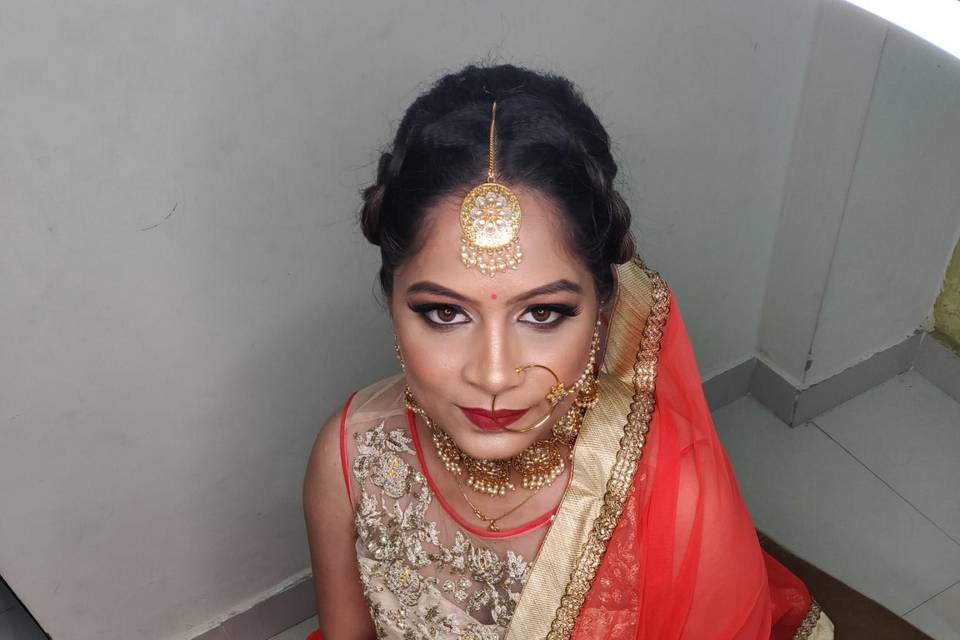 Bridal makeup