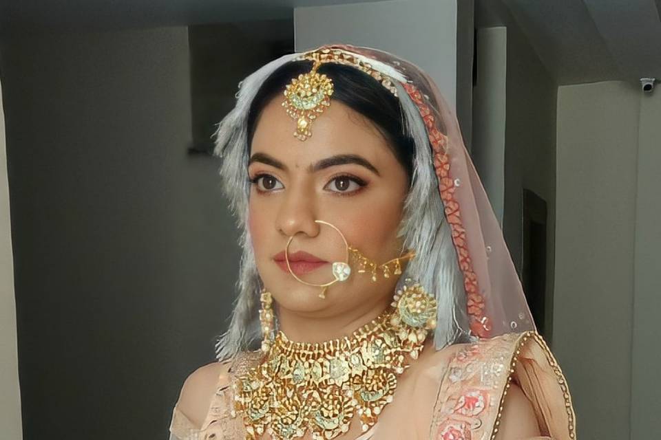 Bridal makeup