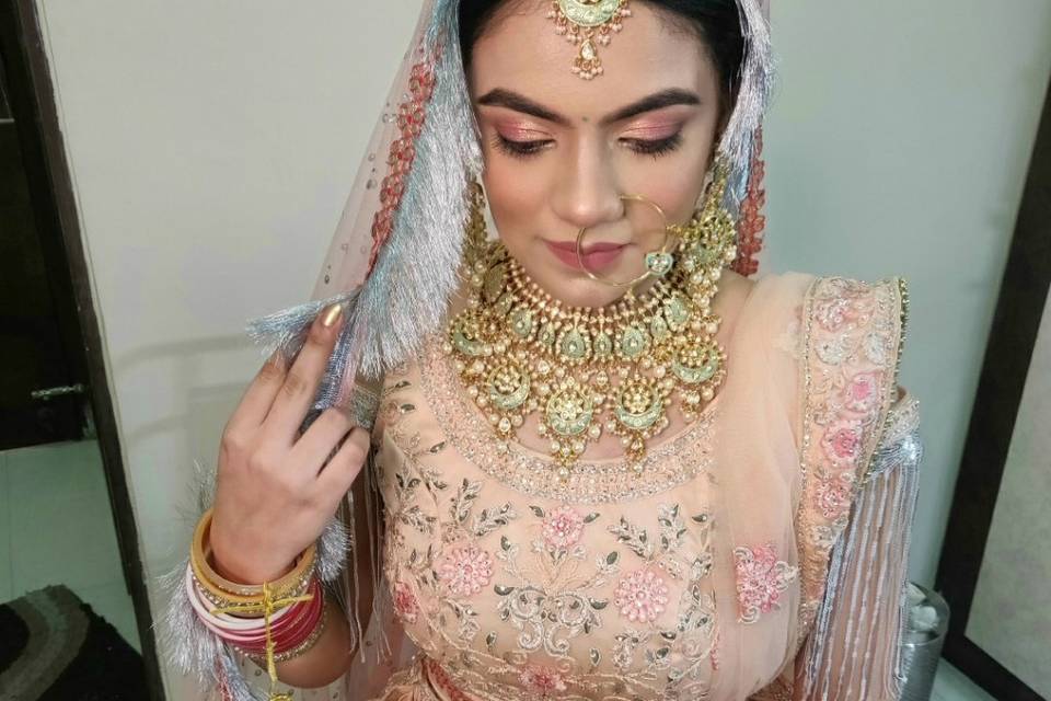 Bridal makeup