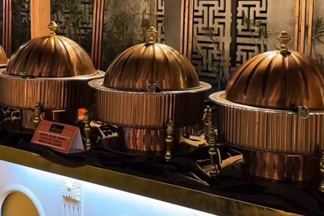 Catering setup