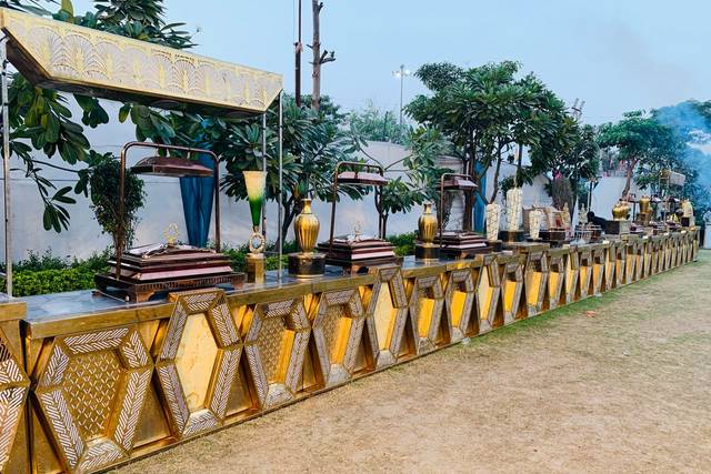Catering setup