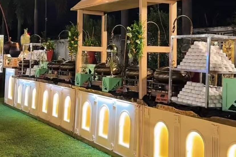Catering setup