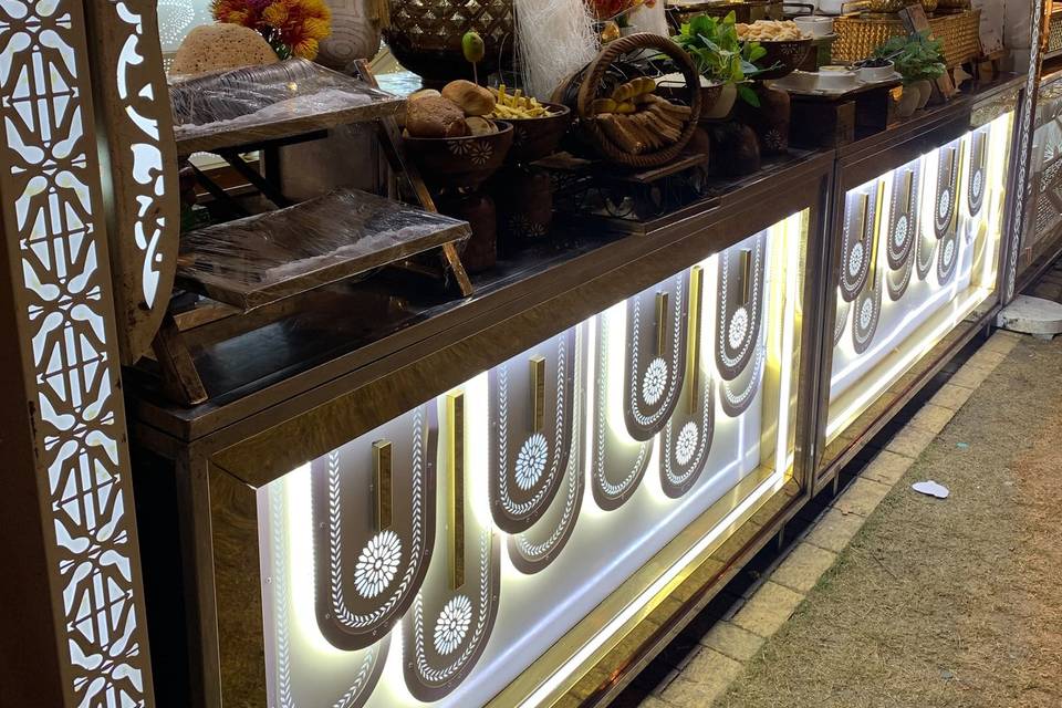 Catering setup