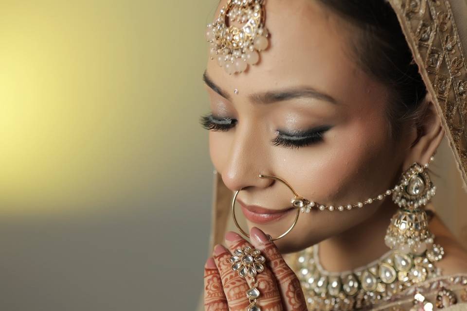 Bridal makeup