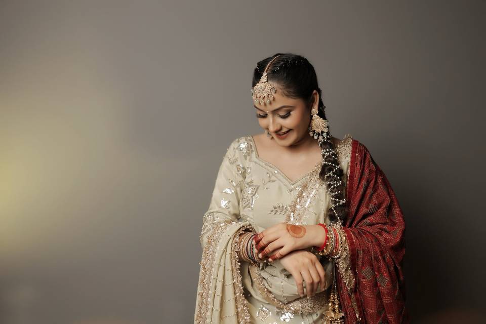 Bridal makeup
