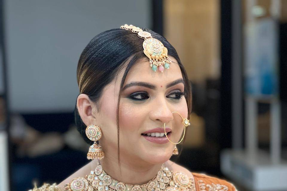 Bridal makeup