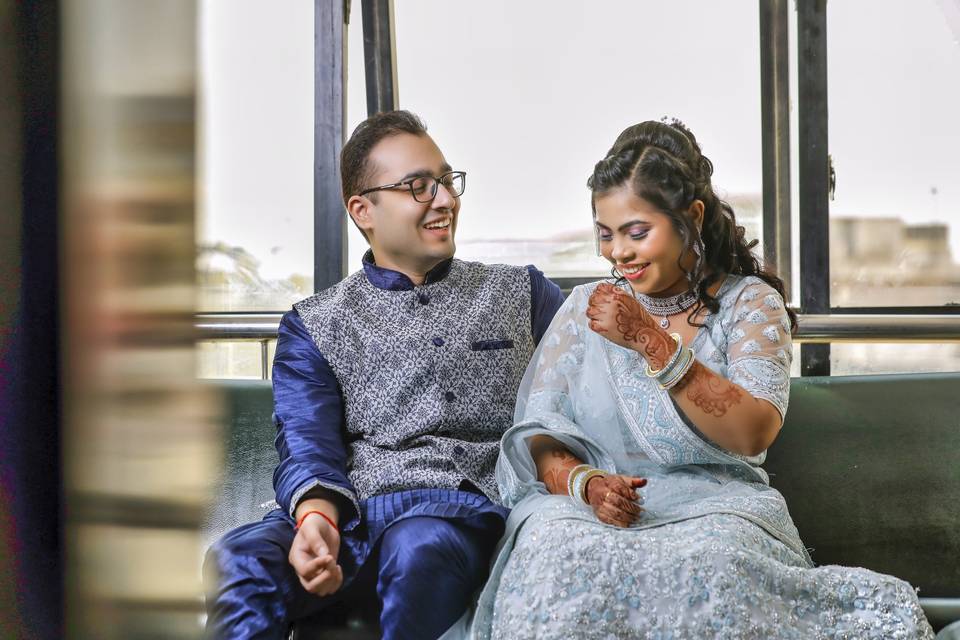 Engagement of Jaya & Gaurav
