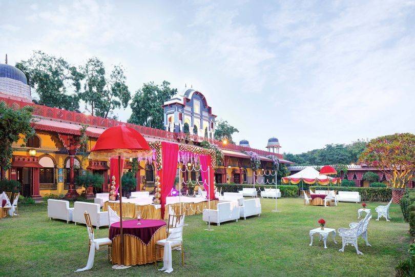 Function area by the river