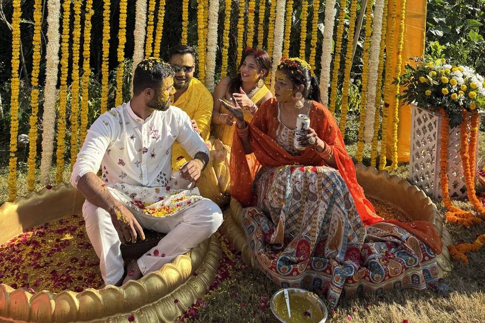 Haldi decor