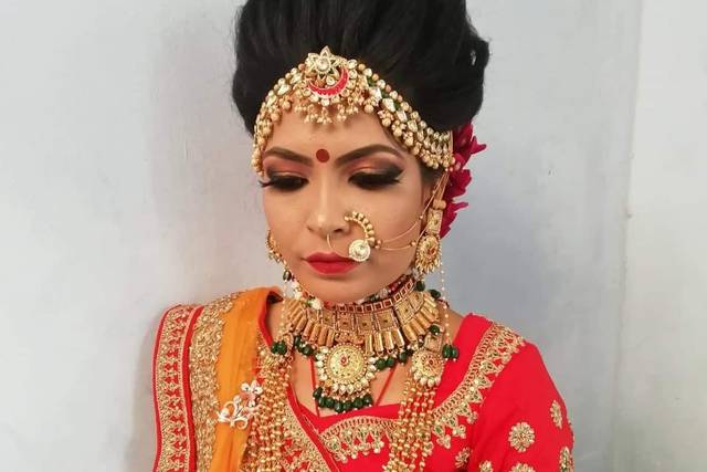 Bridal makeup