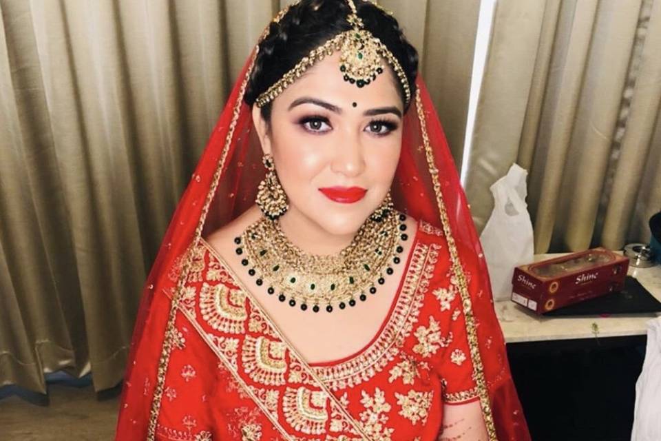 Bridal makeup