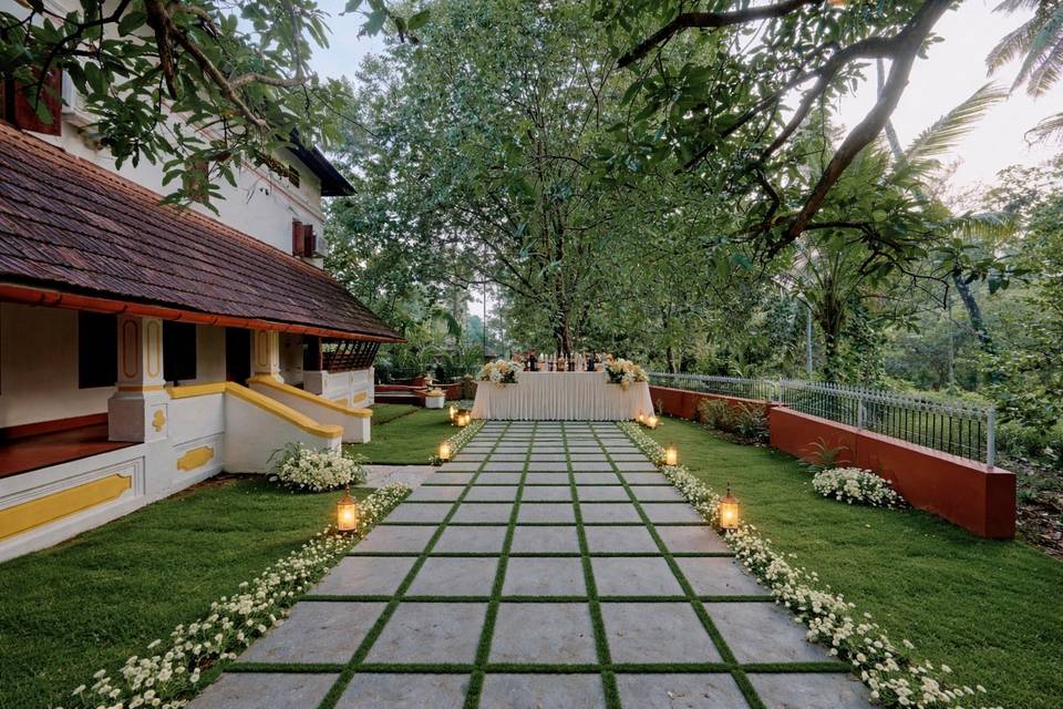 Lawn area