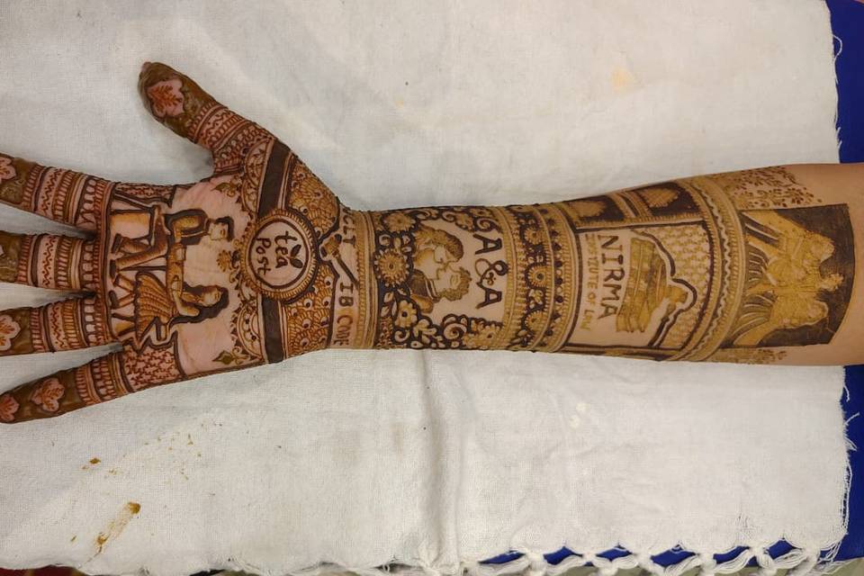 bridal mehendi