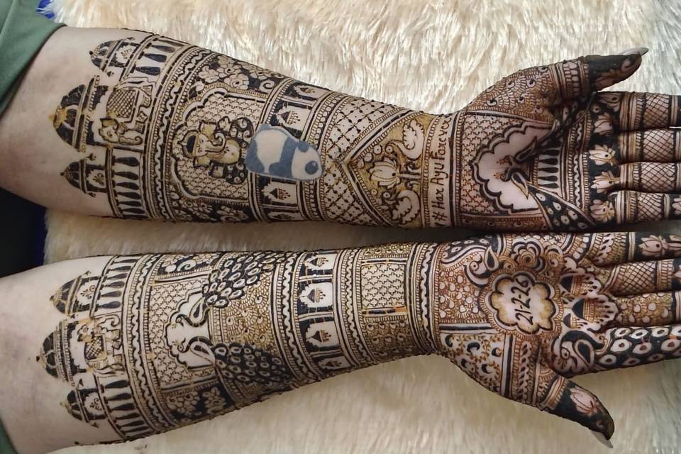 bridal mehendi