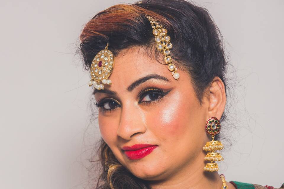 Bridal makeup