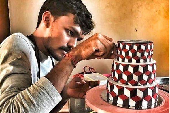 ❤️ Roses Happy Birthday Cake For thalapathy