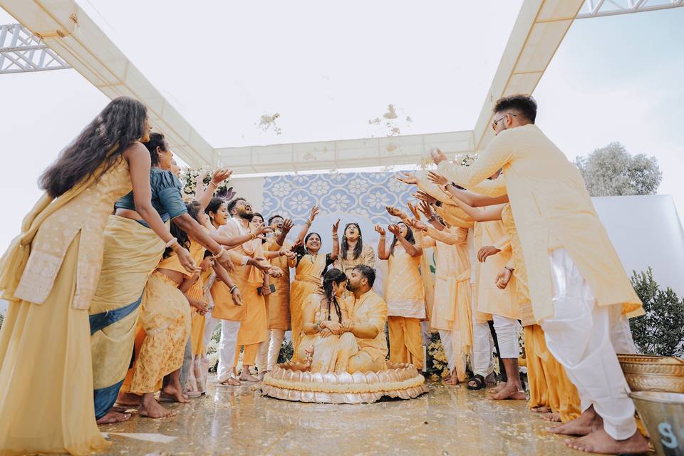 Haldi Ceremony Photography
