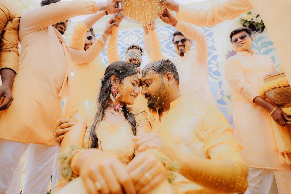 Haldi Ceremony Photography