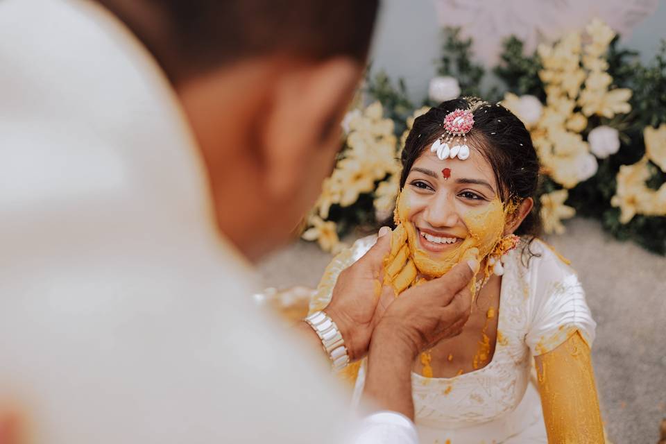 Haldi Ceremony Photography