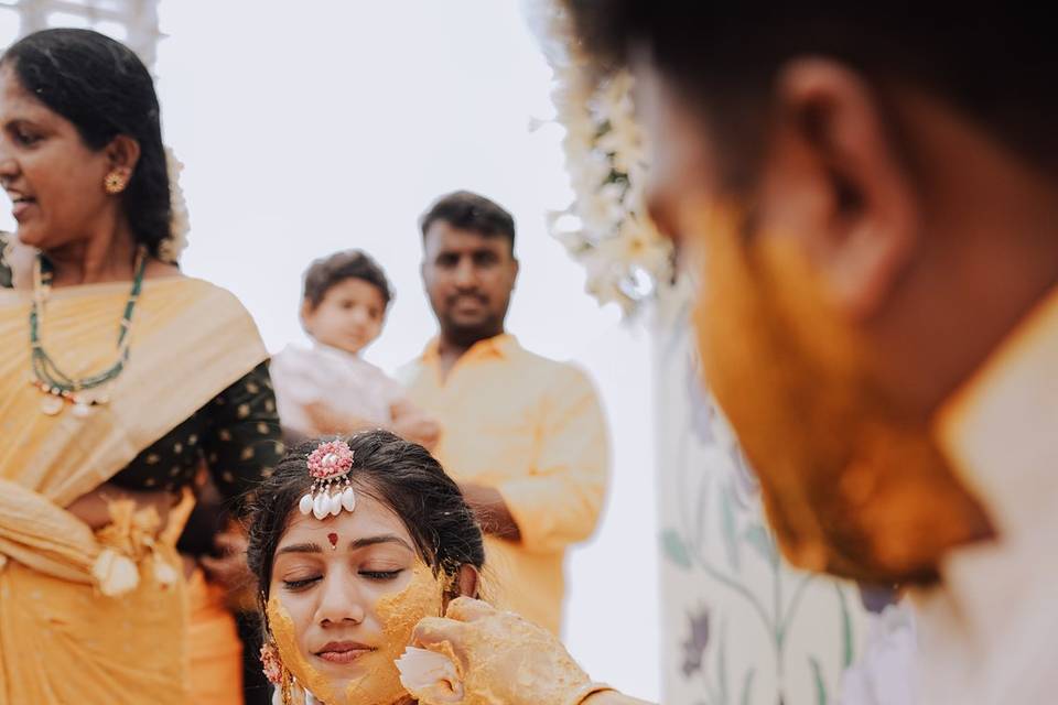 Haldi Ceremony Photography