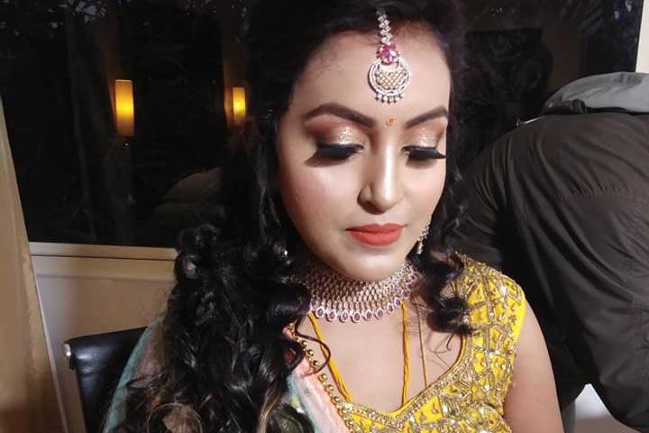 Bridal makeup