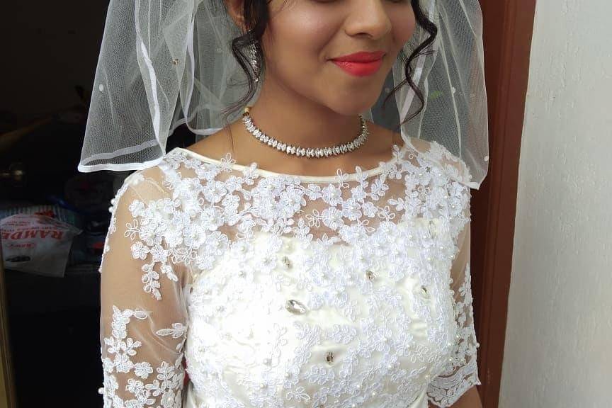 Bridal makeup