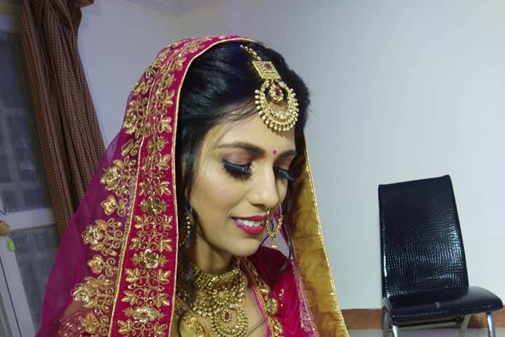 Bridal makeup