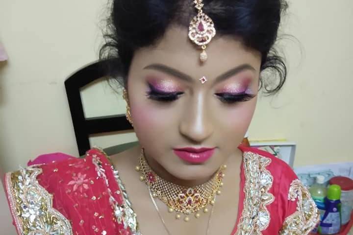 Bridal makeup