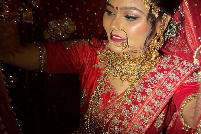 Bridal makeup