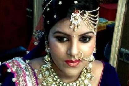 Bridal makeup