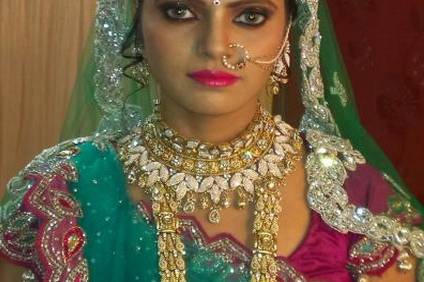 Bridal makeup