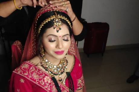 Bridal makeup