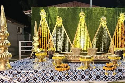 Haldi decor