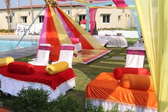 Haldi decor