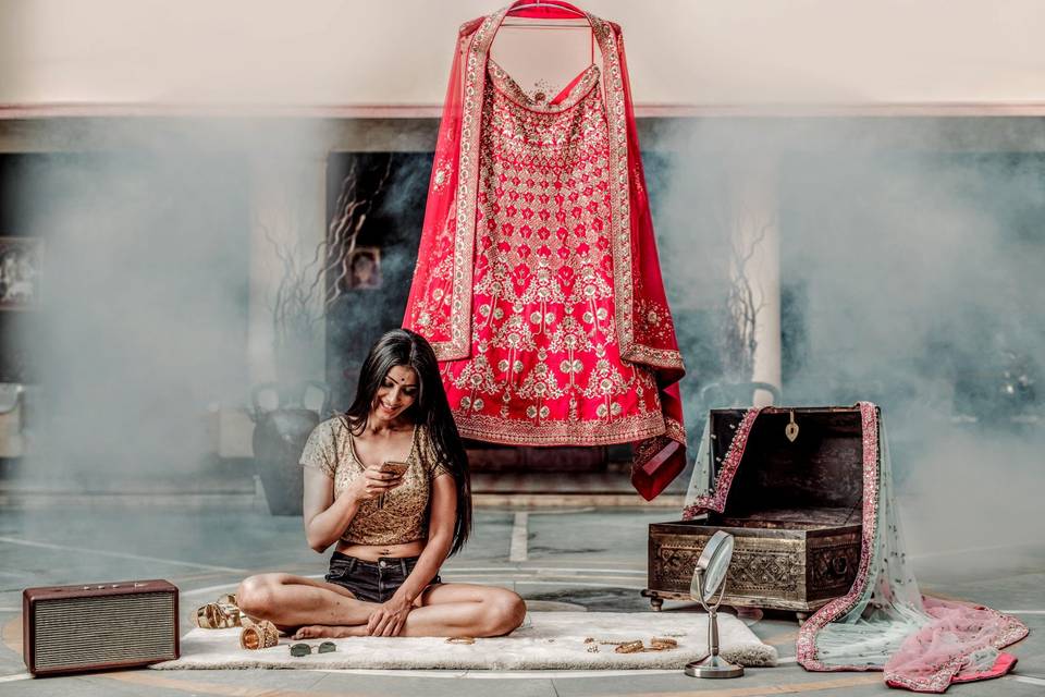 Bridal lehenga