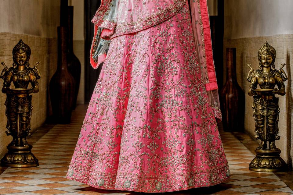 Bridal lehenga