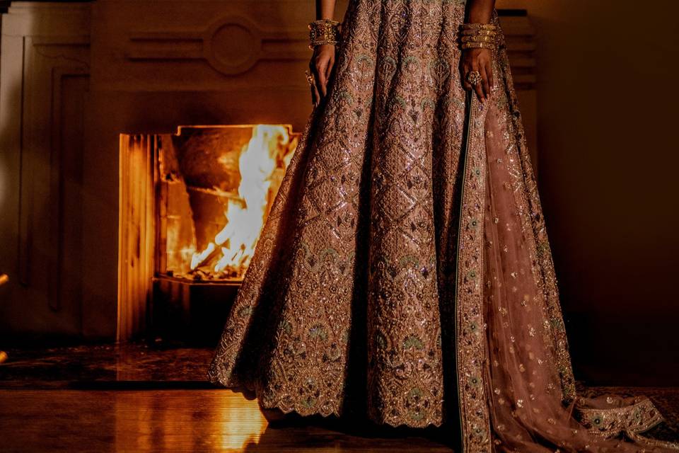 Bridal lehenga