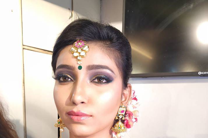 Bridal makeup