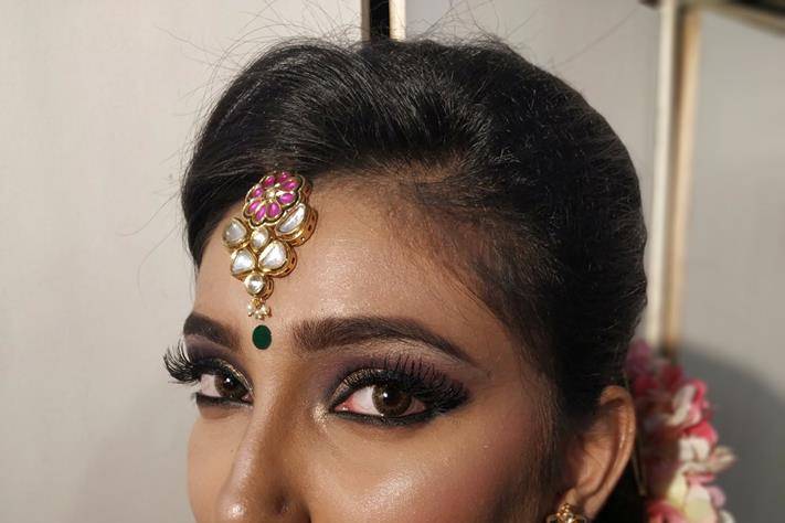 Bridal makeup