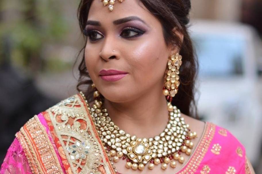 Bridal makeup