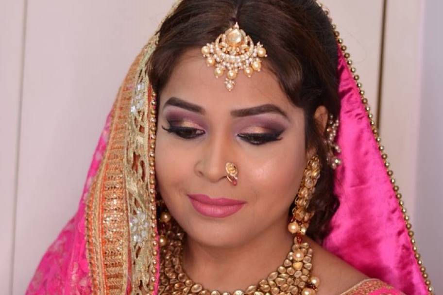 Bridal makeup