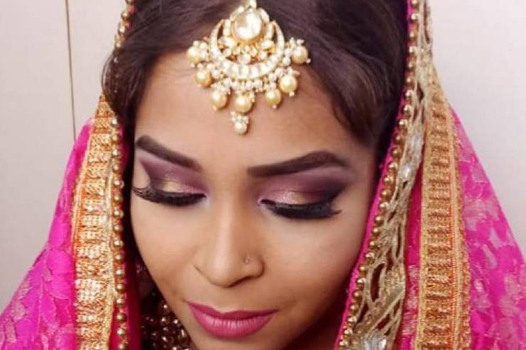 Bridal makeup