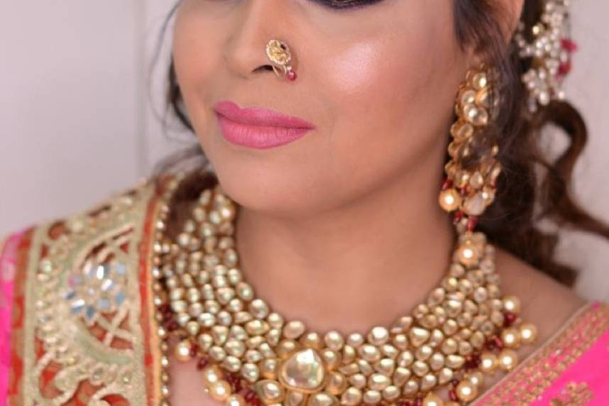 Bridal makeup