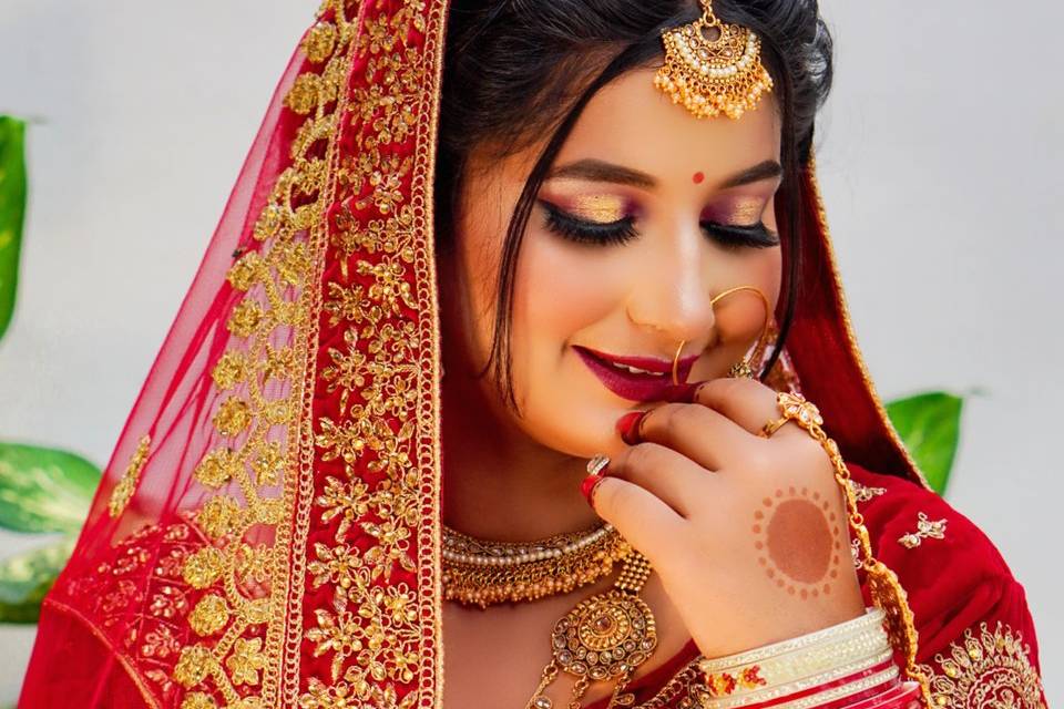 Bridal makeup