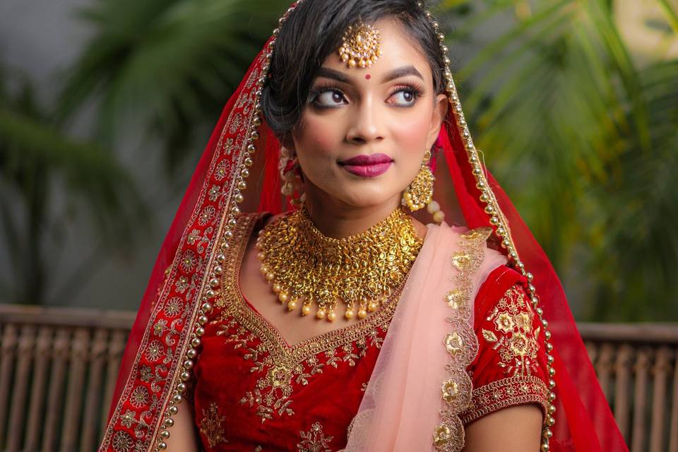 Bridal makeup