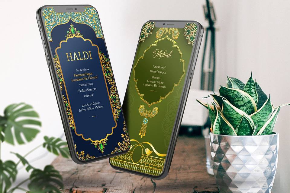 Digital Wedding invitation