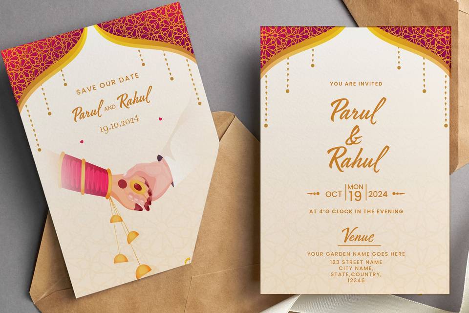 Customised invite