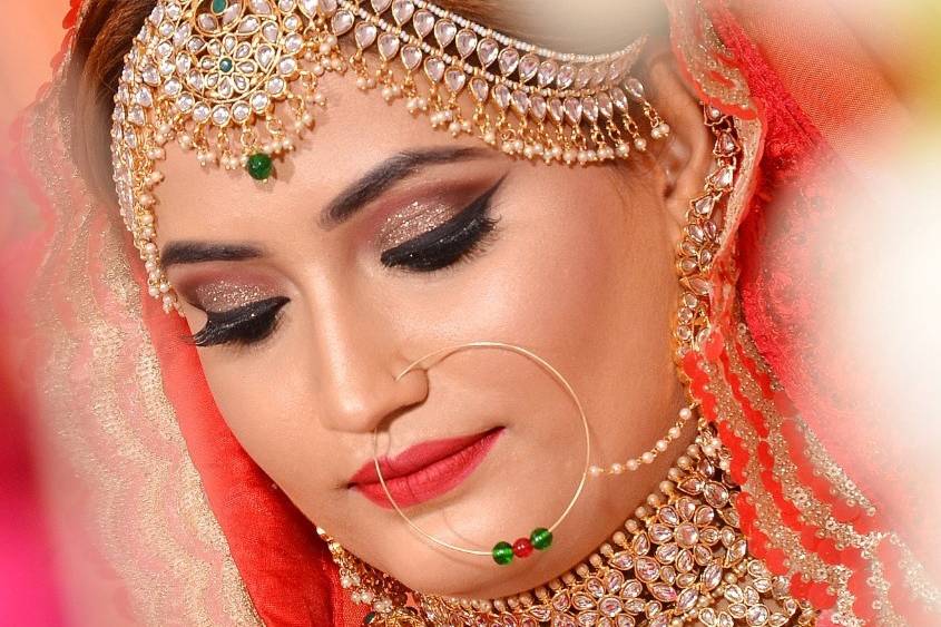 Bridal makeup