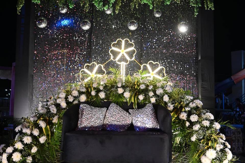 Sangeet Bride Groom Stage