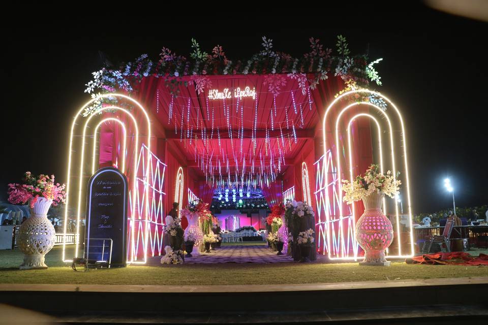Sangeet Passage Decor